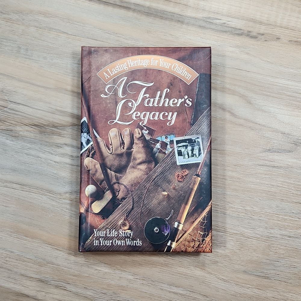 🔺️NWOT A Father's Legacy; Your Life Story in Your Own Words Book